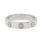 Bague 52 Cartier Bague Alliance Love Or blanc Diamant 58 Facettes 4216240RV
