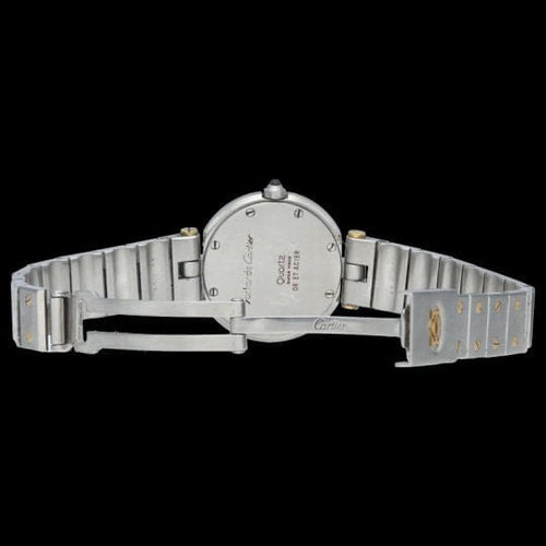 Montre Cartier Montre Santos Ronde Or Jaune 18K Et Acier 58 Facettes MT43415