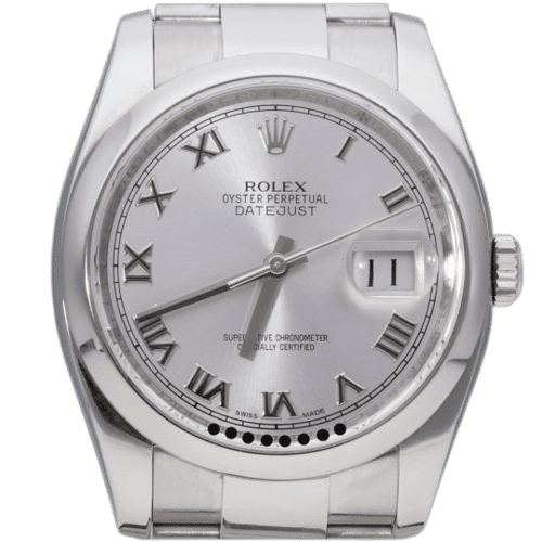 Montre Rolex Montre Date Just 36 58 Facettes MT43238