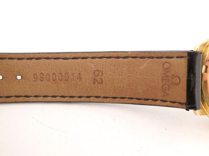 Montre vintage montre OMEGA seamaster automatique 34 mm en or jaune 18k 58 Facettes 267485