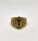 Bague 59 Bague byzantine en or jaune 18k saphirs et diamants 58 Facettes