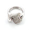Bague en or blanc et diamants 0,70 ct G VS
