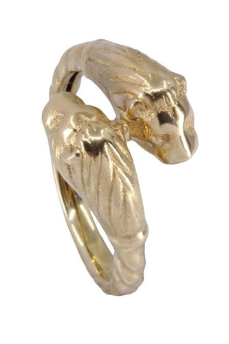 Bague 52 Bague têtes de lions 58 Facettes 084531