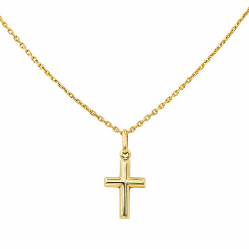 Collier Croix Or jaune