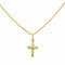 Collier Croix Or jaune