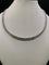 Collier Collier vintage en or blanc 58 Facettes