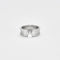 Bague 51 Bague C de Cartier or blanc 58 Facettes