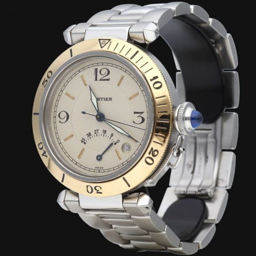 Montre Cartier Montre Pasha C 35Mm Champagne Automatique 58 Facettes MT44404