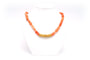 Collier Collier Années 70 en or jaune 18 carats et corail 58 Facettes 21664