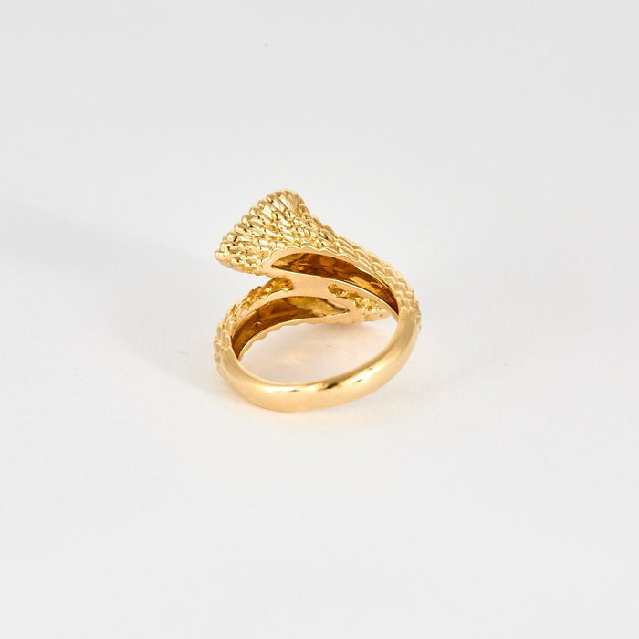 BOUCHERON - Serpent Bohème - Bague toi&moi, or jaune et citrine