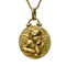 Pendentif Médaille Angelot en or 58 Facettes BIJ124