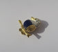 Broche Pendentif et broche oiseau sur branche lapis lazuli diamants 58 Facettes