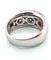 Bague 56 Bague en or blanc avec diamants 58 Facettes