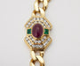 Ruby and Emerald Diamond Necklace 58 Facettes