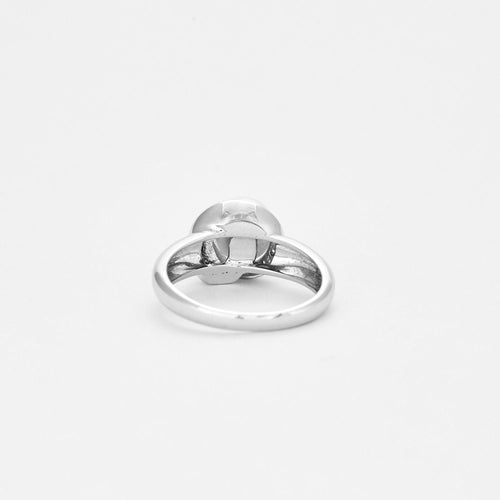 Bague 54 Bague perle et diamants 58 Facettes 2496