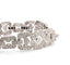 Bracelet Bracelet Art Déco en platine massif avec diamants 58 Facettes