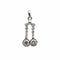 Pendentif Pendentif or blanc diamants 58 Facettes 240376R