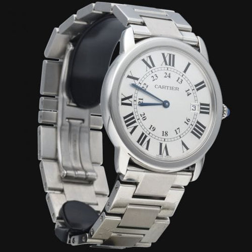 Montre Cartier Montre Ronde De Cartier 58 Facettes MT40115