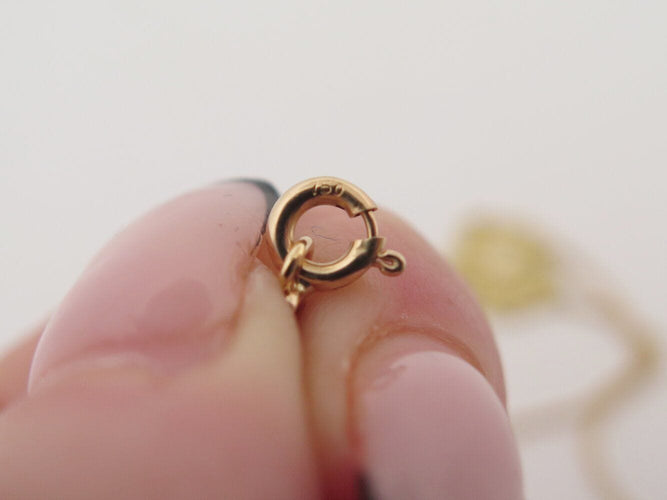 Collier collier ILIAS LALAOUNIS rosette 526005 diamants 0.02ct en or jaune 18k 58 Facettes 270148