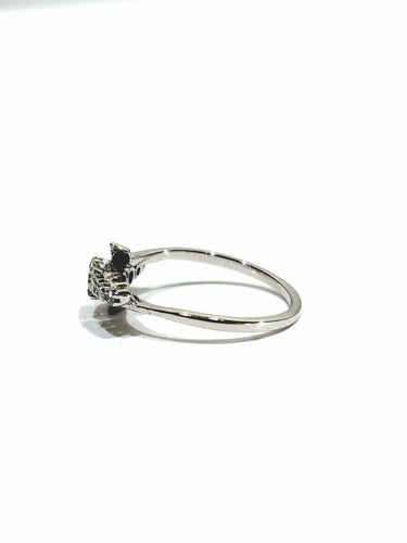 Bague 53.5 Bague en or blanc et diamants 0,36 carat 58 Facettes