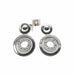 Boucles d'oreilles Boucles d'oreilles or blanc & diamants 58 Facettes