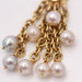18k gold pendant earrings with pearls 58 Facettes E360777B