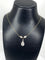 Collier Collier pendentif en or blanc 18 carats et diamants, vers 1910/1920 58 Facettes AB326