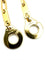 Collier DINH VAN. Collection "Menottes R15", collier or jaune 18K 58 Facettes