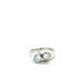 Bague 50 Bague Toi et Moi Or Blanc et Diamants 58 Facettes 1.0000227/5