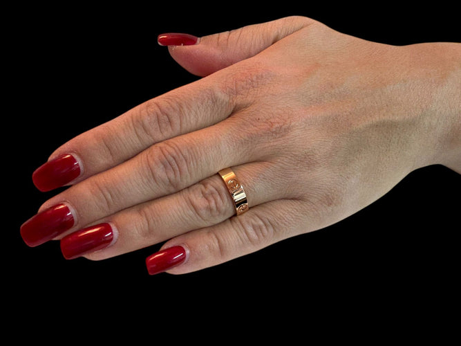 Bague 60 CARTIER - Bague LOVE en or rose 58 Facettes