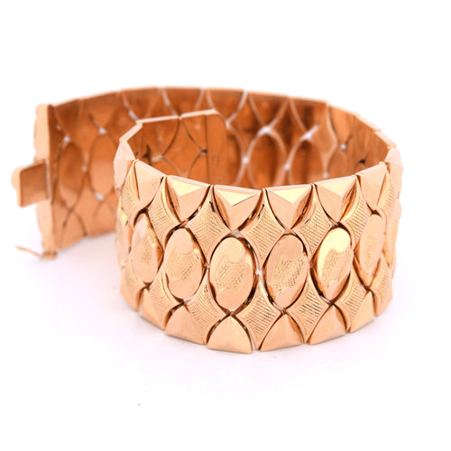 Bracelet Bracelet vintage en or jaune 58 Facettes