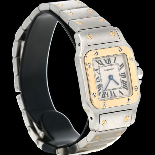 Cartier Montre Santos De Cartier Galbee Pm