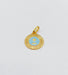 Pendentif AUGIS - Pendentif médaille d'amour or jaune  - L'Élégante Bleue ciel 58 Facettes J10798X000