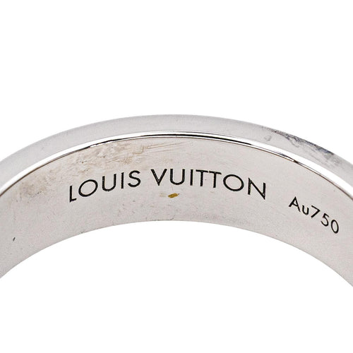 Bague 54 Louis Vuitton Bague  Empreinte Or blanc 58 Facettes 4342794RV