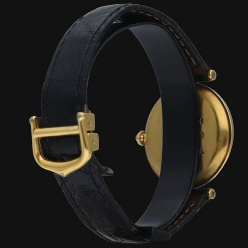 Montre Cartier Montre Must De Cartier Vermeil 58 Facettes MT44880