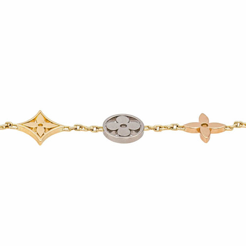 Bracelet Louis Vuitton Bracelet Blossom Or jaune, Or blanc, Or rose Diamant 58 Facettes 4045777CN
