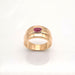 Ring 68 Ring Rose gold Ruby 58 Facettes