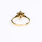 Bague 54 Bague marguerite rubis et diamants en or jaune 58 Facettes LMB-282