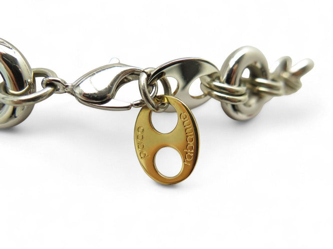 Collier vintage collier PACO RABANNE 42cm en metal pastilles breloques e 58 Facettes 269675