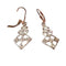 Boucles d'oreilles BOUCLES D'OREILLES ART NOUVEAU DIAMANTS 58 Facettes A2546