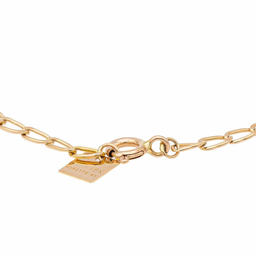 Ginette NY Bracelet Sequin Or rose 58 Facettes 2656021CN