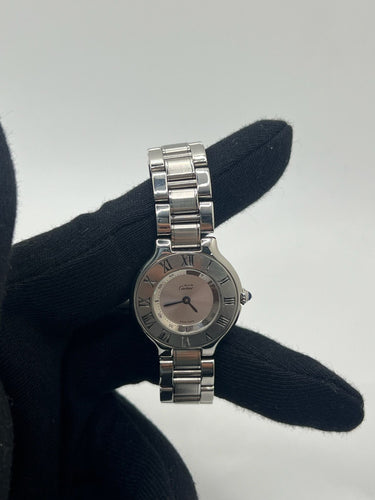 Montre Cartier 21 Must de Cartier 1340 58 Facettes