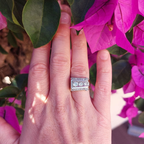 Bague 58 Bague Tank « Auguste » 58 Facettes 193