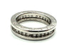 Bague 50 BVLGARI. Collection "BZero1", bague or blanc 18K et diamants 58 Facettes