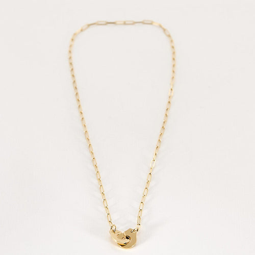 Collier Dinh Van Collier Menottes R10 en or jaune 58 Facettes RSY0518