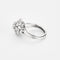 Bague 49 Bague en or blanc, diamants 58 Facettes LJ33