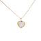 Pendentif Pendentif vintage de la maison Van Cleef & Arpels, de forme coeur en or jaune et diamants 58 Facettes MB6