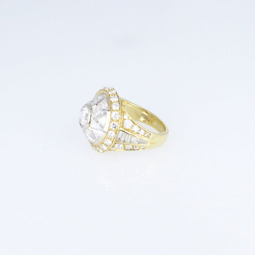 Bague 50.5 Bague diamants en or jaune 58 Facettes 001.39269
