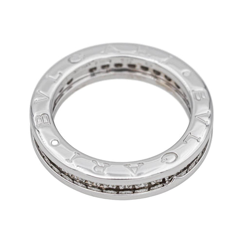Bulgari Bague B.zéro1 Or blanc Diamant