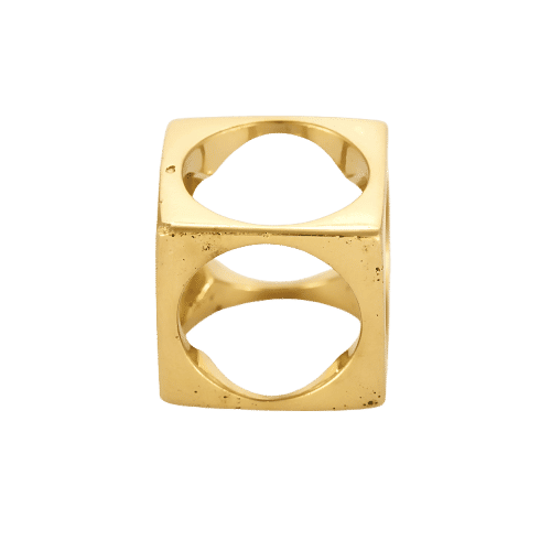 Pendentif DINH VAN - Le Pavé - Pendentif en or jaune 58 Facettes CHAL1207